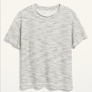 Textured Stripe Tshirt